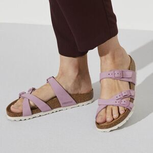 Birkenstock Franca Soft Footbed Sandal in Orchid in Size EU 39